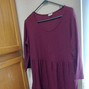 Collins xl textured dress